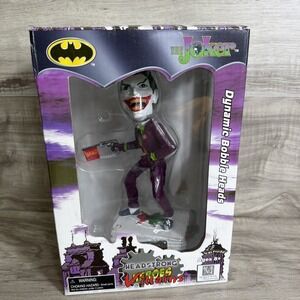 2004 Monogram Masterworks Headstrong Villains Joker Dynamic Bobbleheads